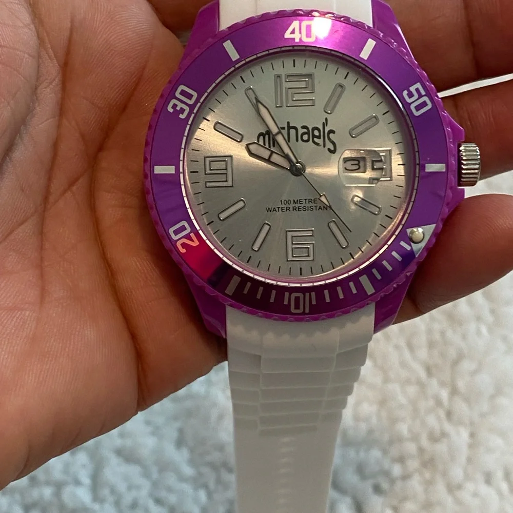 Brand New!! Waterproof color block watches